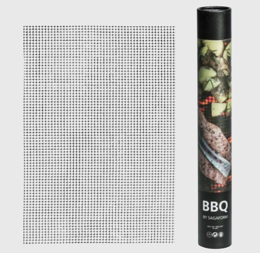 Logotrade promotional merchandise image of: Sagaform BBQ grillmat, black