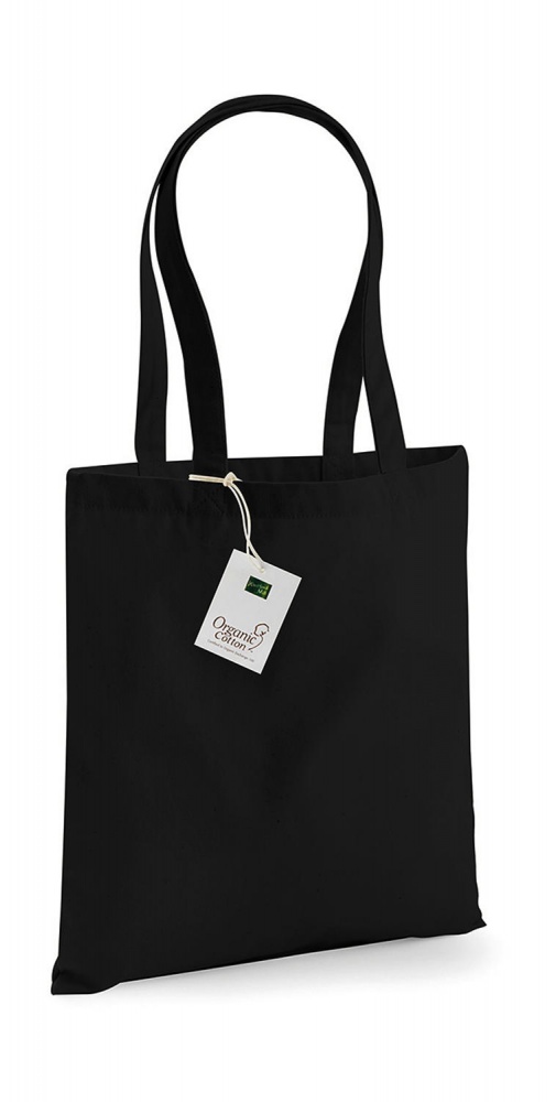 Logotrade promotional gift picture of: Shopping bag Westford Mill EarthAware black