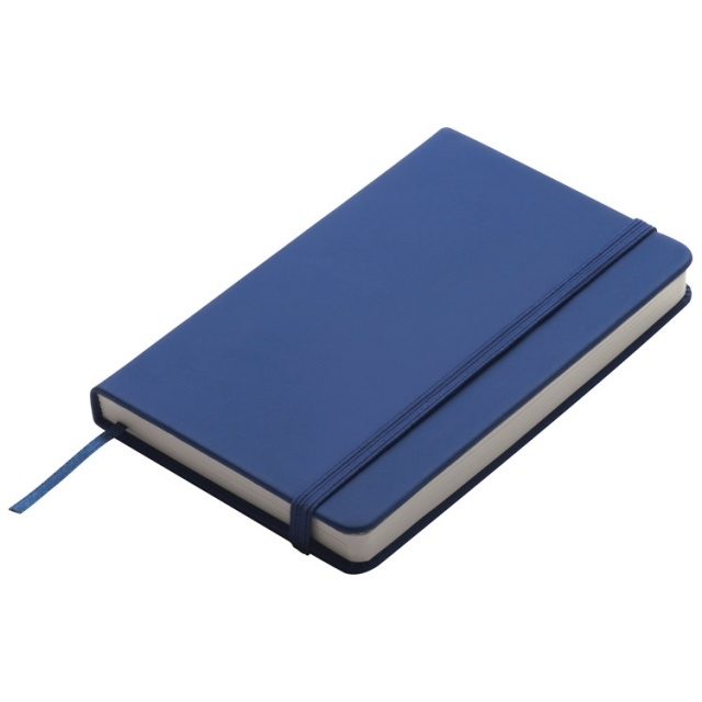 Logotrade promotional gift image of: Notebook A6 Lübeck, blue