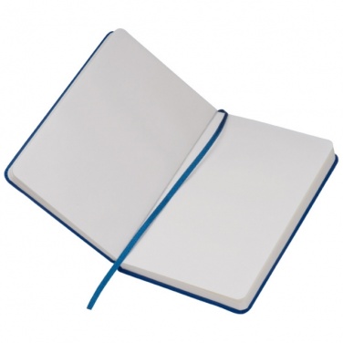 Logotrade promotional products photo of: Notebook A6 Lübeck, blue