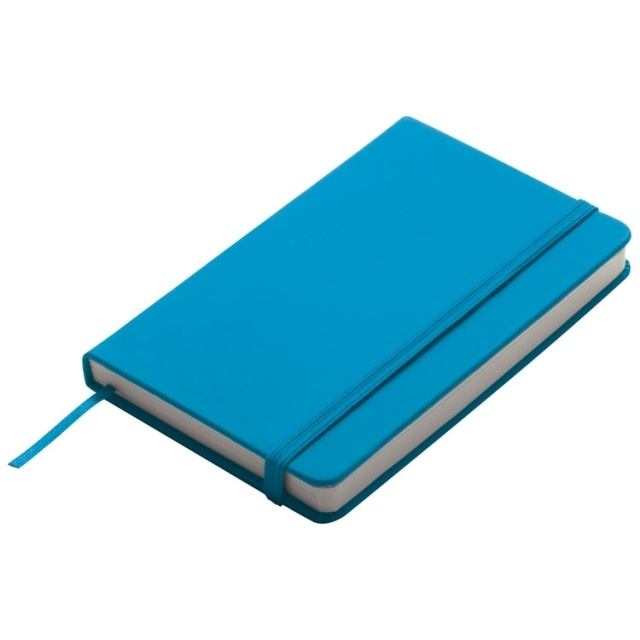 Logotrade promotional giveaway image of: Notebook A6 Lübeck, teal