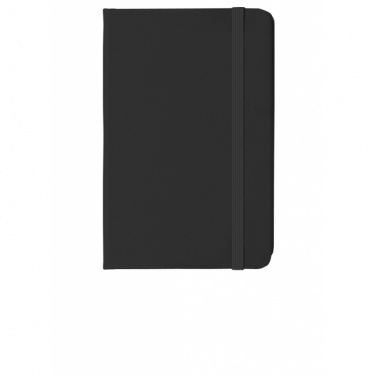 Logotrade promotional gift picture of: Notebook A6 Lübeck, black