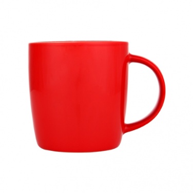 Logotrade advertising product image of: Ceramic mug Martinez, red