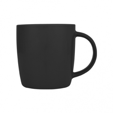 Logo trade promotional merchandise picture of: Ceramic mug Martinez, black