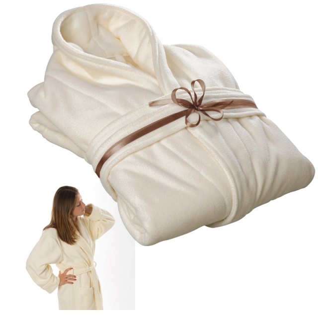 Logotrade promotional item image of: Bathrobe, beige