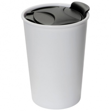 Logo trade promotional products picture of: Plastic mug 'Istanbul'  color white