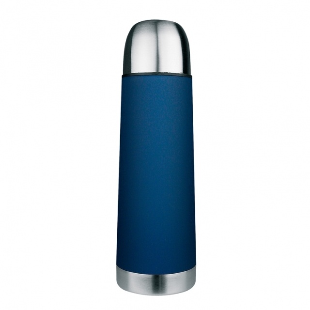 Logo trade promotional merchandise image of: Isolating flask ALBUQUERQUE  color blue