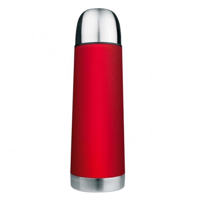 Logotrade promotional item image of: Isolating flask ALBUQUERQUE  color red