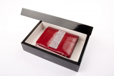 Logo trade promotional products image of: Ladies wallet with Swarovski crystals CV 120