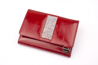 Logo trade promotional item photo of: Ladies wallet with Swarovski crystals CV 130