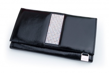 Logotrade promotional product image of: Ladies wallet with Swarovski crystals CV 140