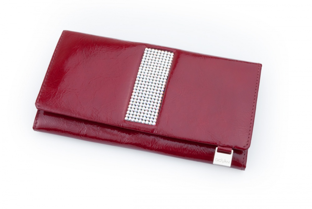 Logo trade corporate gift photo of: Ladies wallet with Swarovski crystals CV 150