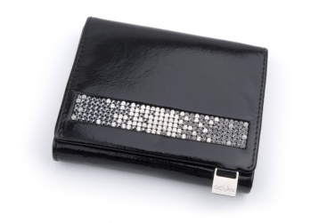 Logo trade promotional giveaways image of: Ladies wallet with Swarovski crystals DV 120