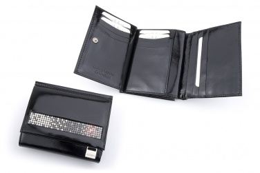 Logo trade promotional merchandise photo of: Ladies wallet with Swarovski crystals DV 110