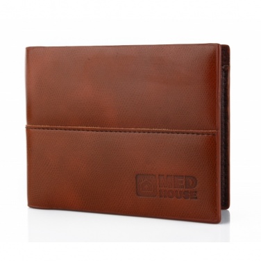 Logotrade promotional items photo of: Mens wallet Glendale, brown