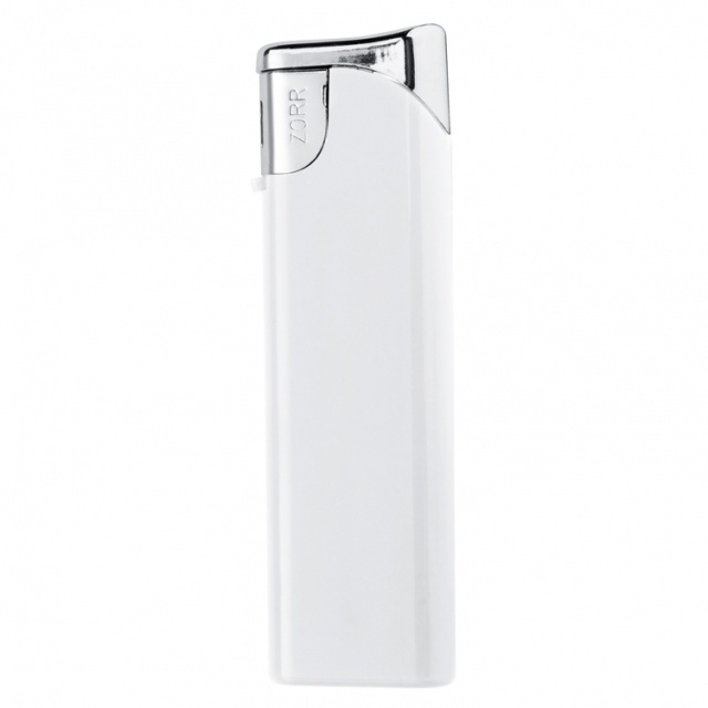 Logotrade advertising product picture of: Electronic lighter 'Knoxville'  color white