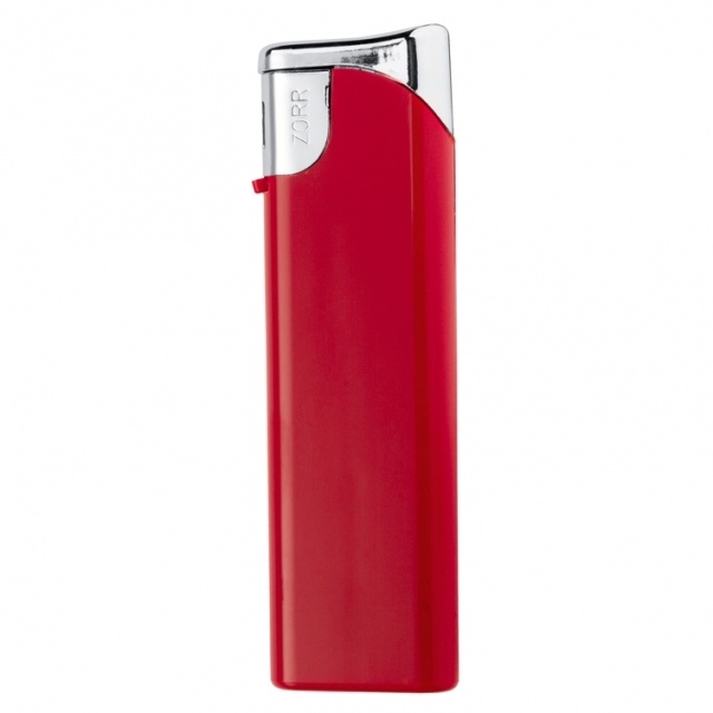 Logotrade promotional product image of: Electronic lighter 'Knoxville'  color red