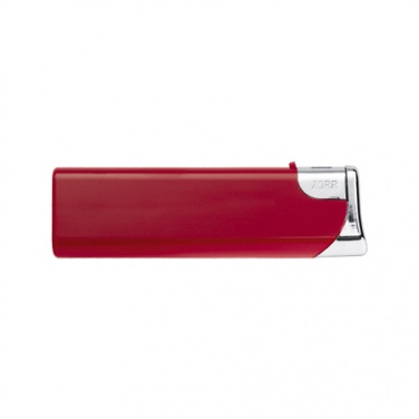 Logotrade business gift image of: Electronic lighter 'Knoxville'  color red