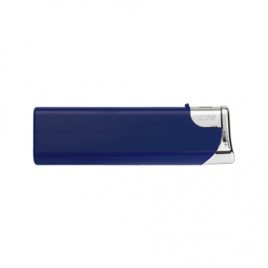 Logo trade corporate gifts picture of: Electronic lighter 'Knoxville'  color blue