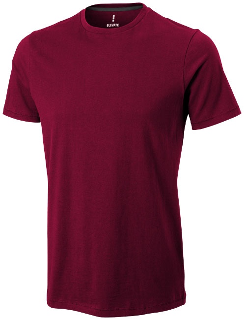 Logo trade promotional items image of: T-shirt Nanaimo burgundy