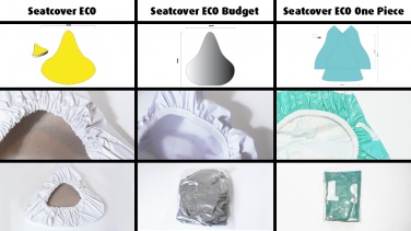 Logotrade promotional merchandise photo of: Seatcover Eco BUDGET with reflector