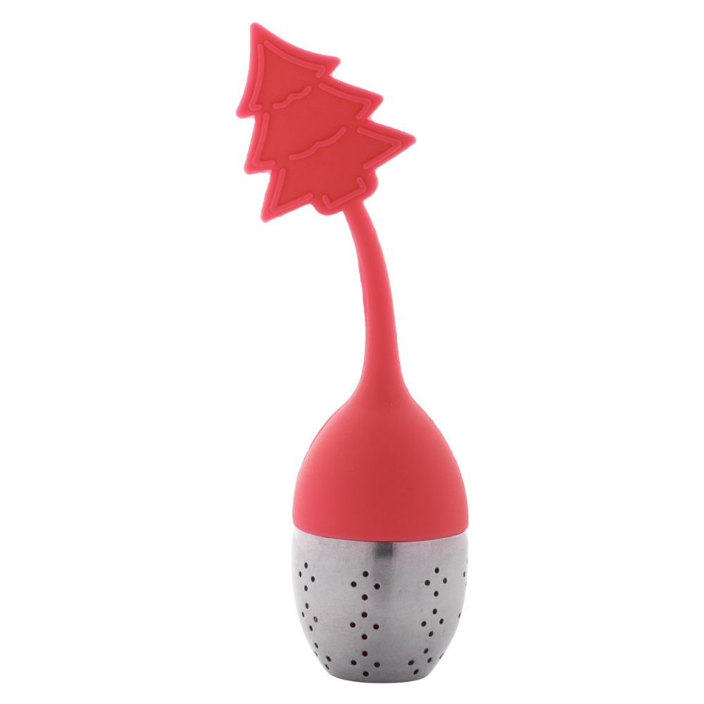 Logo trade corporate gifts picture of: Tea infuser Tree, red