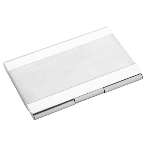 Logotrade promotional merchandise picture of: Business card holder, silver