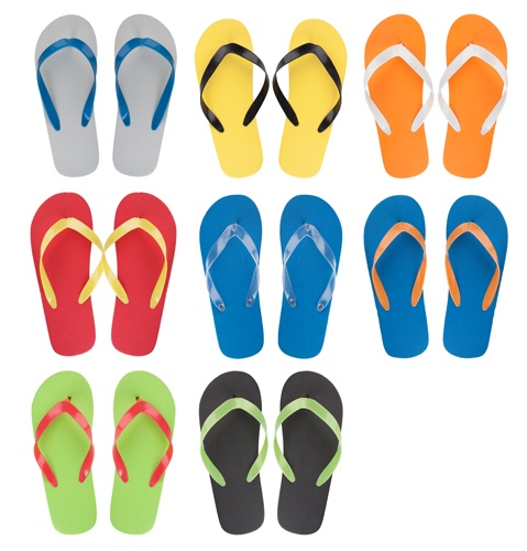 Logotrade promotional merchandise image of: Colourful beach slippers