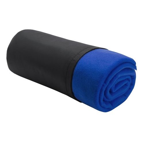 Logo trade promotional products image of: polar blanket AP781301-06 blue