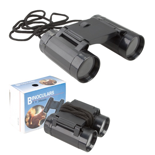 Logo trade promotional merchandise picture of: binoculars AP800312 black