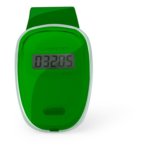 Logotrade business gift image of: pedometer AP741989-07 green