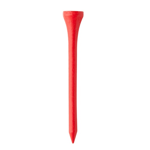 Logo trade business gifts image of: golf tee AP741338-05 red