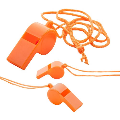 Logo trade promotional merchandise picture of: whistle AP810376-03 orange