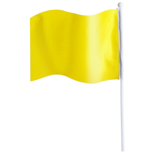 Logo trade promotional giveaways image of: flag AP741827-02 yellow