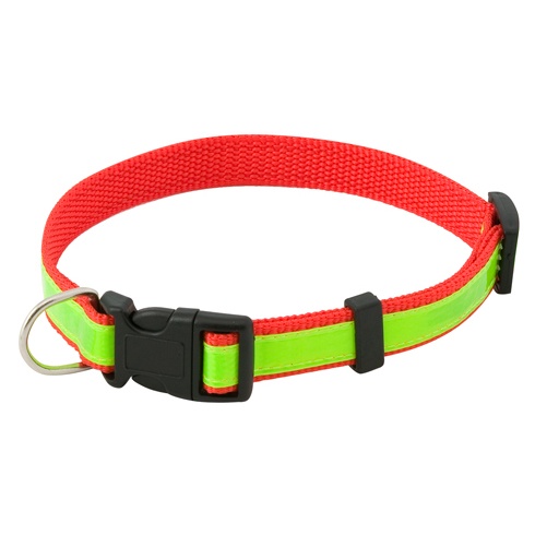 Logo trade promotional gift photo of: visibility dog's collar AP731482-05 red