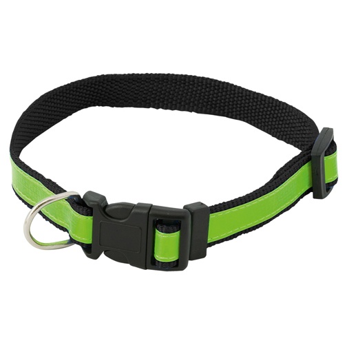 Logotrade promotional item picture of: visibility dog's collar AP731482-10 black