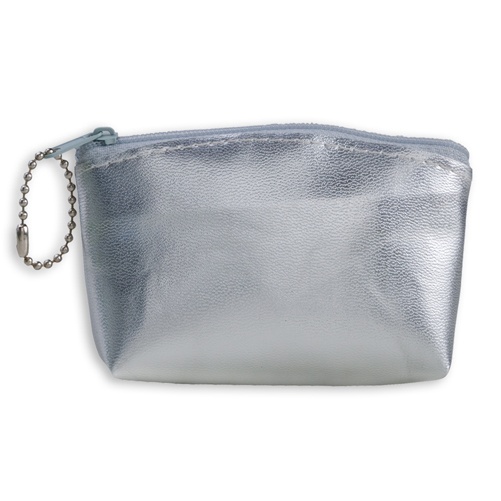 Logo trade business gifts image of: cosmetic bag AP731402-21 silver