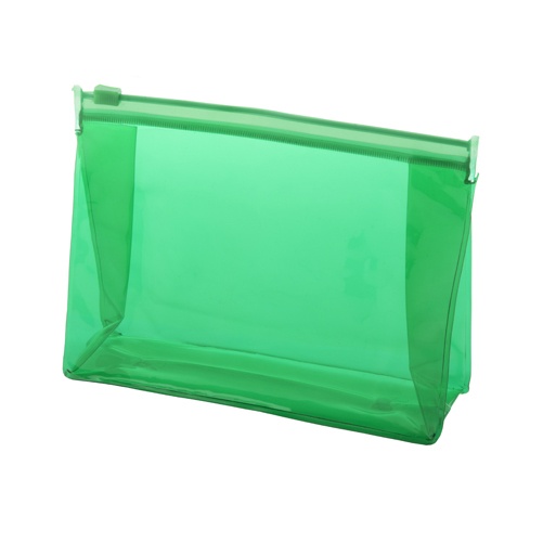 Logotrade promotional merchandise picture of: cosmetic bag AP781081-07 green