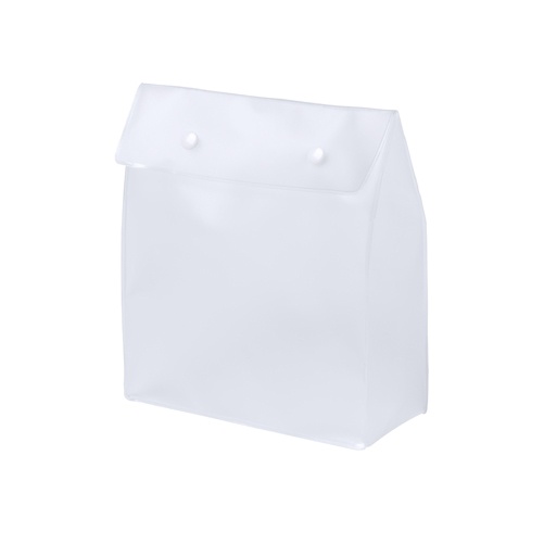 Logo trade promotional giveaways image of: cosmetic bag AP781437-01 white