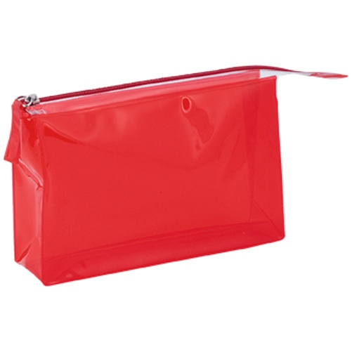 Logotrade promotional items photo of: cosmetic bag AP731731-05 red