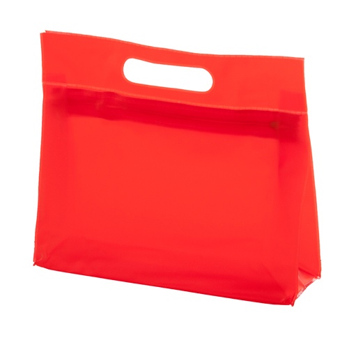 Logo trade promotional products picture of: cosmetic bag AP791100-05 red