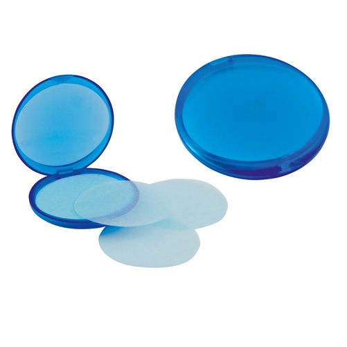 Logotrade promotional giveaways photo of: soap slices with holder AP731490-06 blue