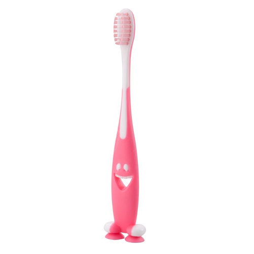 Logo trade advertising products image of: Toothbrush, pink