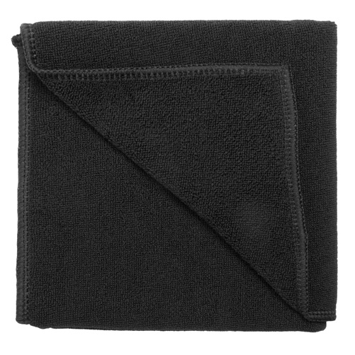 Logotrade promotional giveaway image of: Microfiber towel Kotto, black