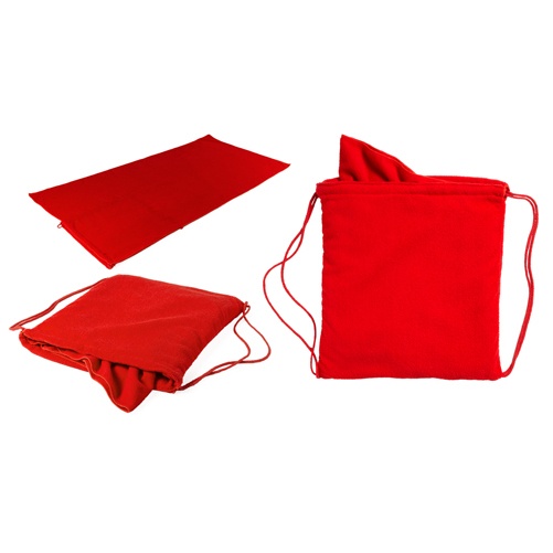 Logotrade promotional giveaway image of: towel bag AP741546-05 red