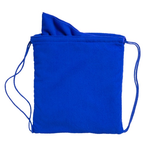 Logo trade promotional giveaways picture of: towel bag AP741546-06 blue