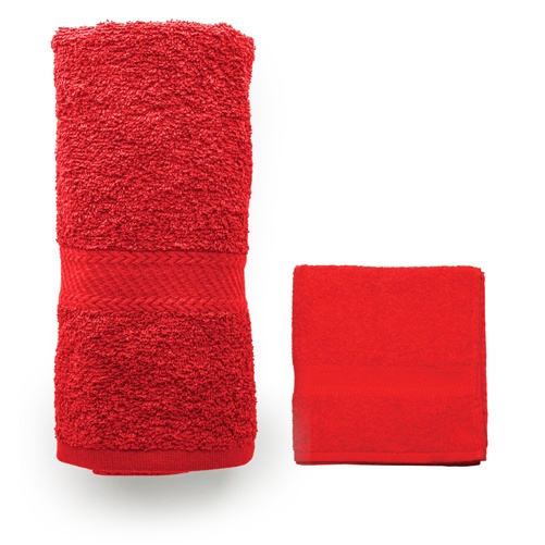 Logo trade promotional products image of: towel AP810102-05 red