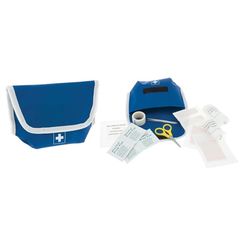 Logotrade promotional giveaway image of: first aid kit AP761360-06A blue