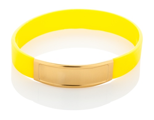 Logotrade promotional product picture of: Wristband AP809393-02, yellow