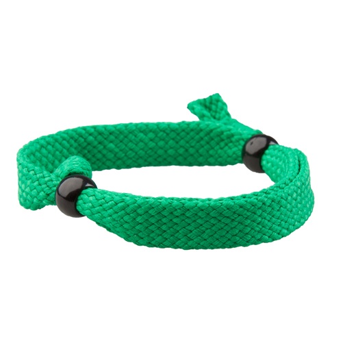 Logotrade promotional item picture of: Textile bracelet, green